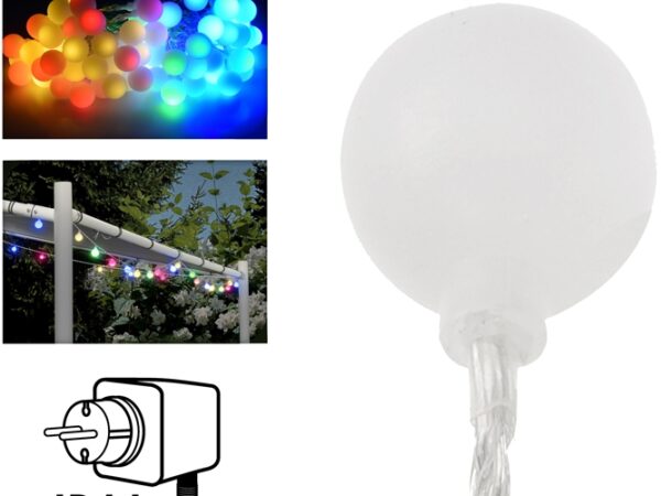 Feestverlichting 16 meter - multicolour