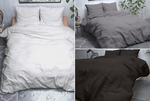 Flanellen beddengoed met 75% korting