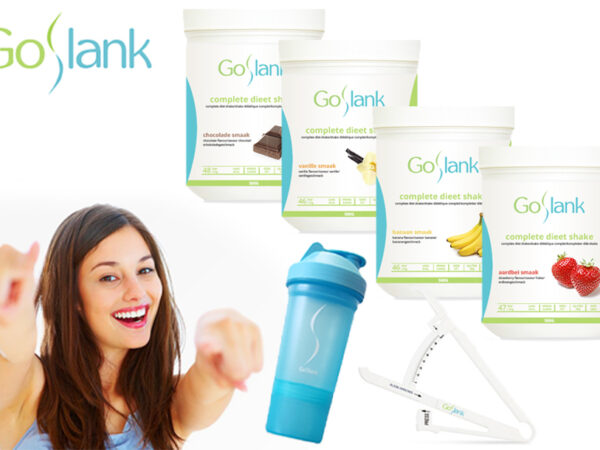 Snel en gezond afvallen met GoSlank afslankshakes!