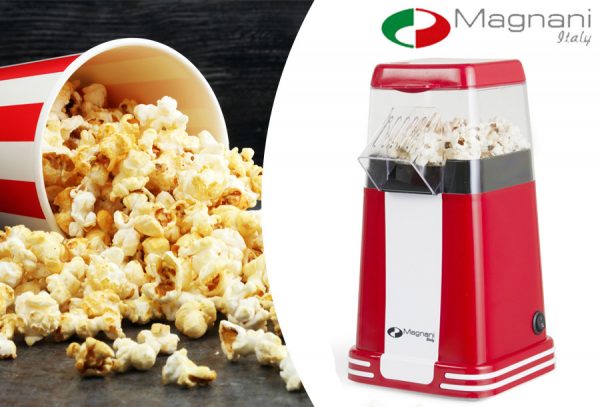 Popcornmachine van Magnani nu met hoge korting