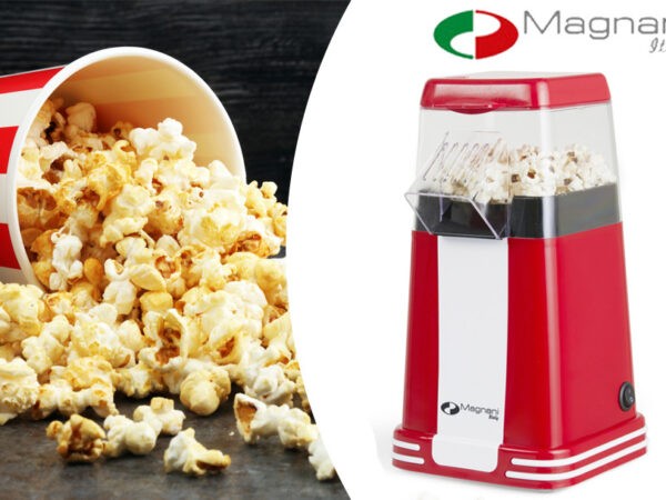 Popcornmachine van Magnani nu met hoge korting