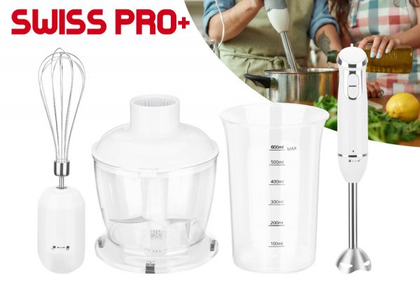 Swiss Pro+ staafmixerset 3-in-1