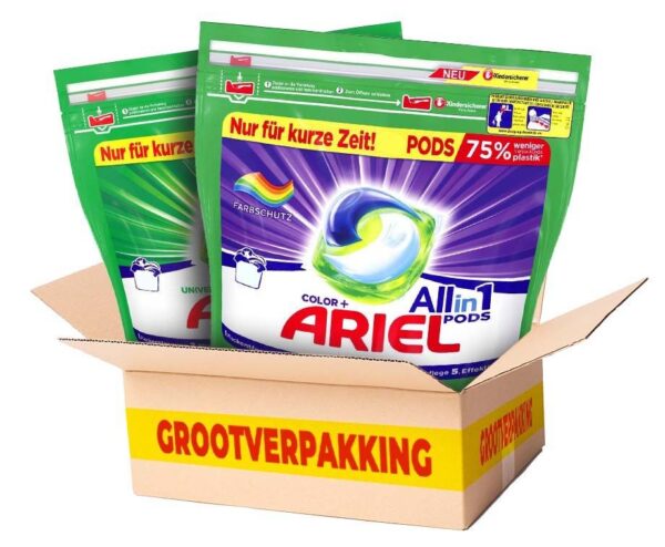88-Pack Ariel 3-In-1 Pods - Grootverpakking Met Hoge Korting! ...