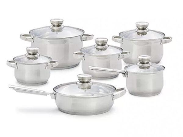 Magnani Pannenset - RVS - 12-delig