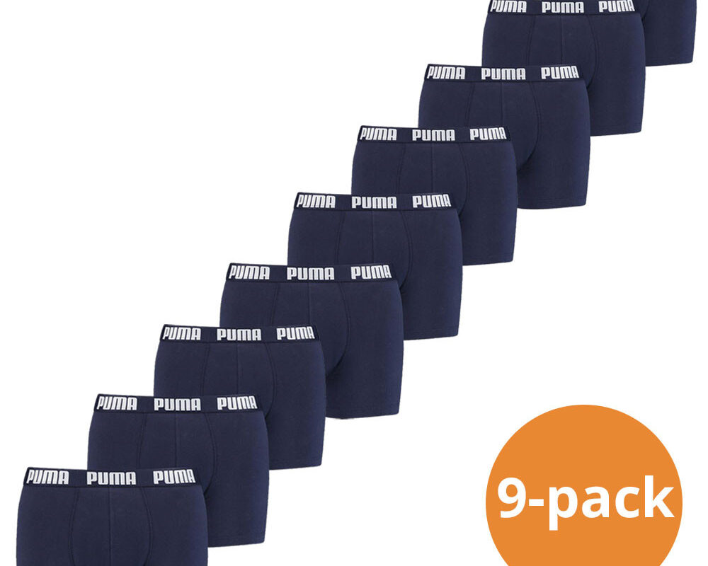 Puma Boxershorts Everyday Navy 9-pack