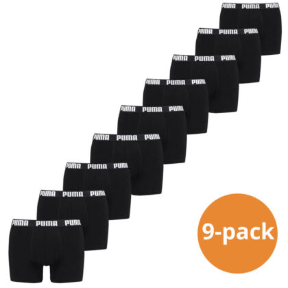 Puma Boxershorts Everyday Black 9-pack