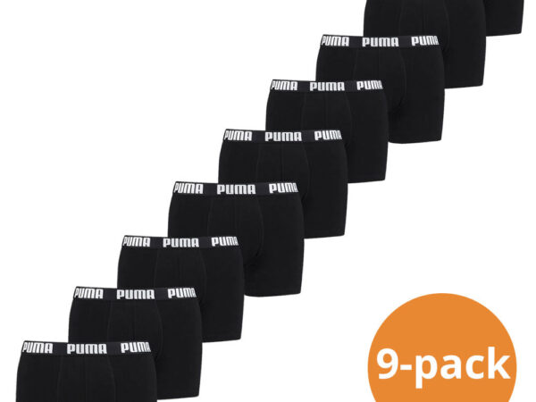 Puma Boxershorts Everyday Black 9-pack