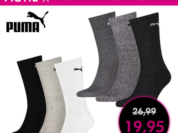 Dagaanbieding Puma Sportsokken 9 paar