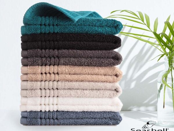 Voordeelpack Seashell Supreme Badgoed - Gemaakt Van 100% Hoogwaardig Egypti ...
