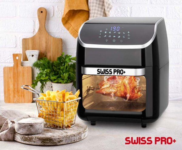 SwissPro Power Air Fryer 12L - Superieure Multifunctionele Fryer! ...