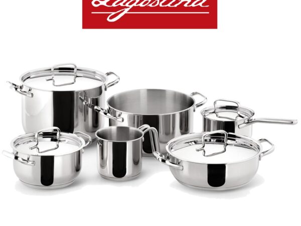 Lagostina 10-delige pannenset SFISIOZA - 010740600010