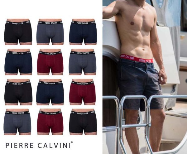 12-Pack Pierre Calvini Boxershorts - Voordelige Voorraad Voor Jarenlang Dra ...