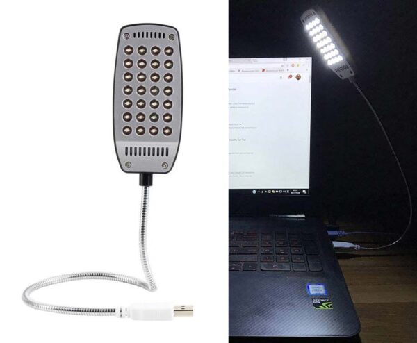 Flexibele LED Lamp Zwart - Werkt Met Alle USB Apparaten! ...