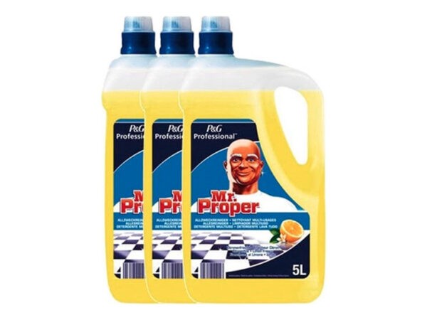 Mr. Proper Allesreiniger - Lemon - 3 x 5 Liter