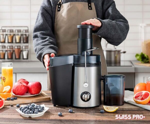 Swiss Pro Juicer Extractor - Blijf Gezond Met Lekker Sappen! ...
