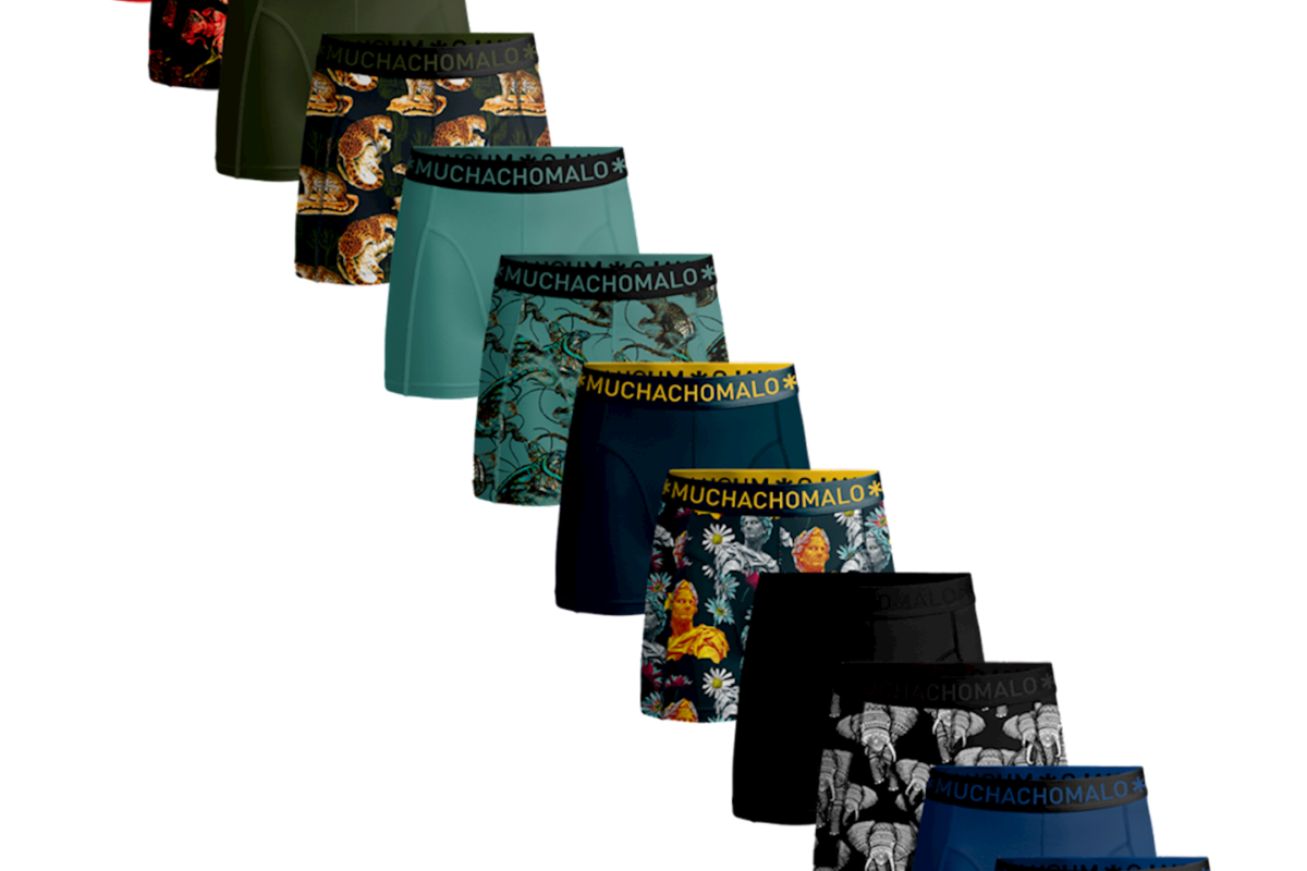 Muchachomalo boxershorts golden special 12-pack