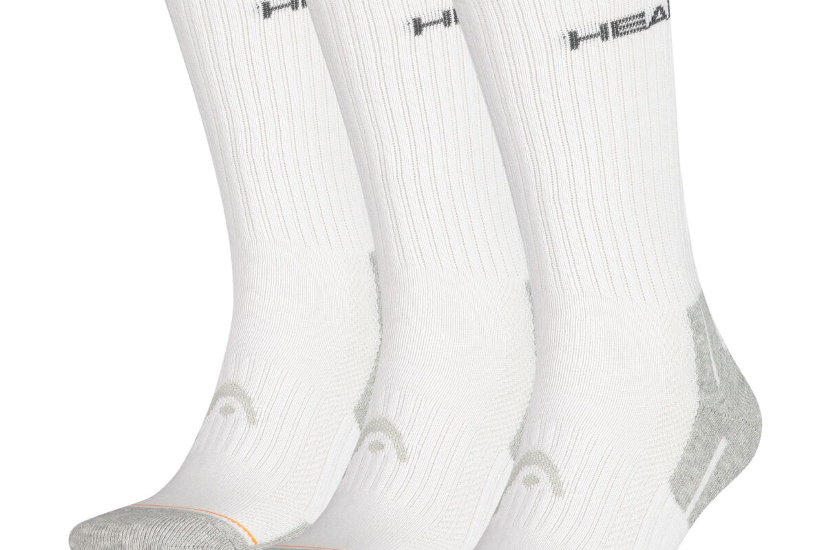 HEAD Sokken Performance Crew 3-pack Unisex White