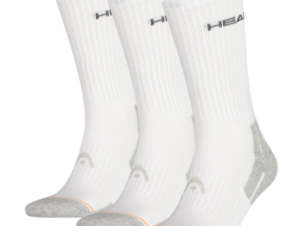 HEAD Sokken Performance Crew 3-pack Unisex White