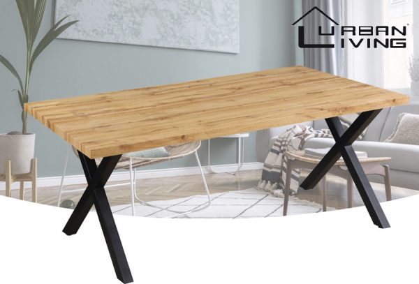 Industriële eettafel nu met torenhoge korting