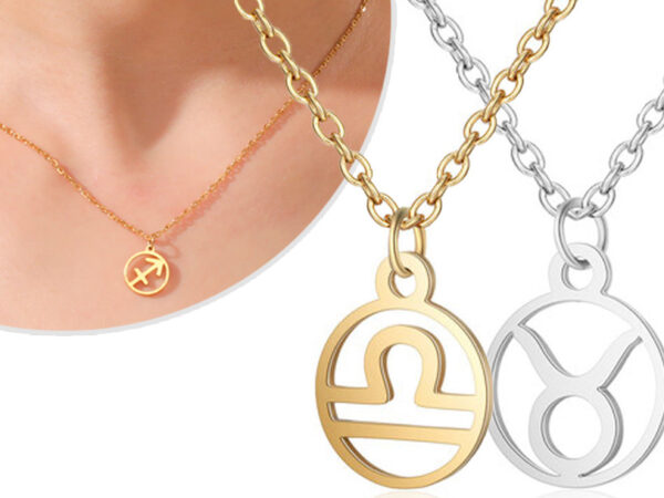 Ketting met sterrenbeeld hanger in de sale