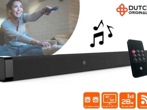 Bluetooth soundbar met korting!