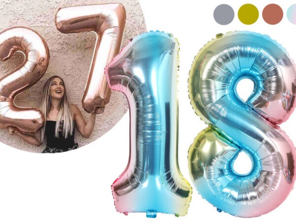 Cijfer ballon in de sale!