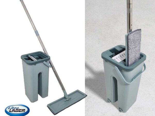 Aqua Laser Easy Flat Mop - Altijd Dweilen Met Schoon Water! ...
