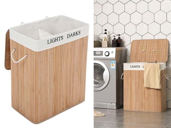 Bamboe Wassoorteerder - 100 Liter Inhoud! ...