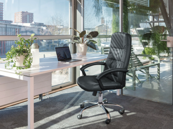 Lifa Living Ergonomische Bureaustoel Zwart