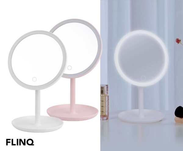Flinq Make-Up Spiegel Met Verlichting - Met USB Oplaadbaar! ...