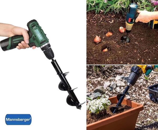 Mannsberger Grondboor - Eenvoudig Gaten Maken In de Grond! ...