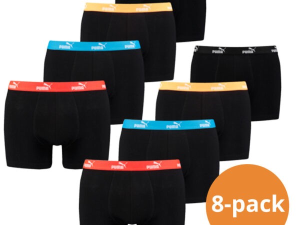 Puma Boxershorts Promo Solid 8-pack Multi Combo