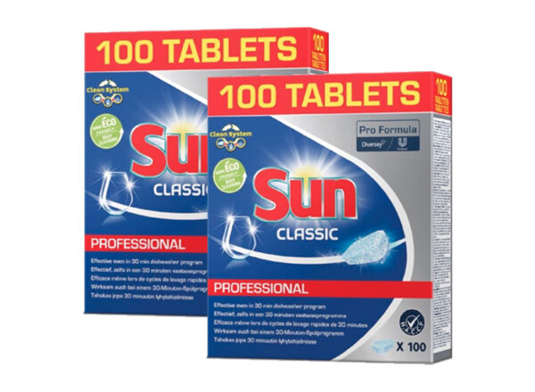 Sun Classic Vaatwastabletten - 200 Wasbeurten