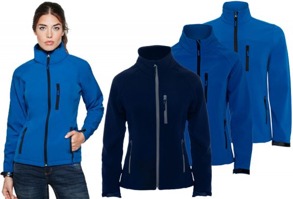 Softshell jas heren of dames met korting