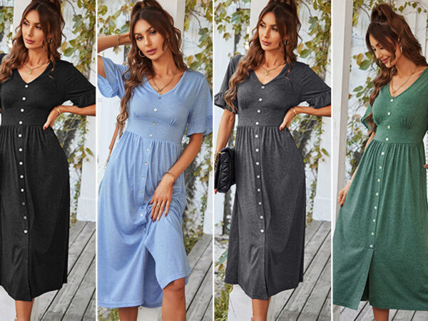 Comfy zomerjurk voor dames met korting