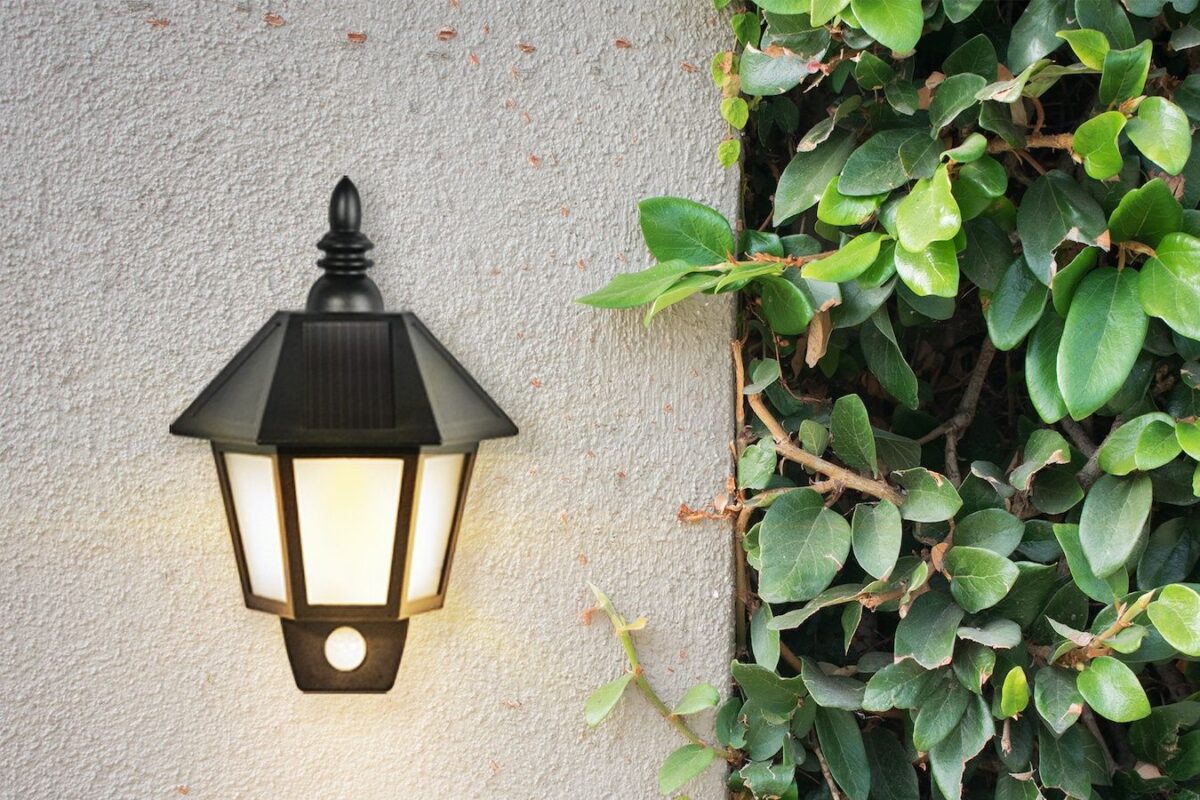Hyundai Klassieke Wandlamp - Werkt Op Zonne-Energie! ...