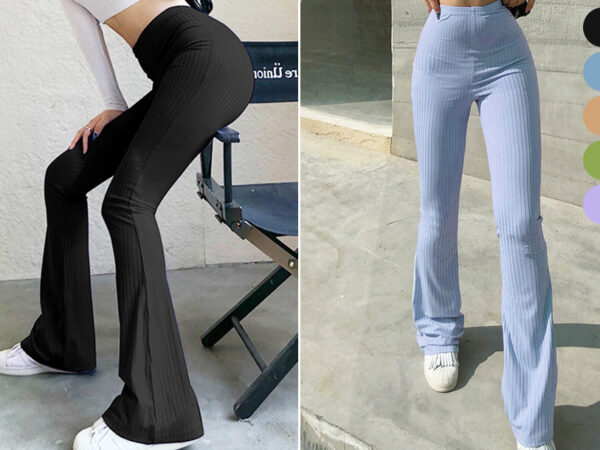 Flared pants voor dames met korting!