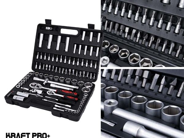 94-Delige Kraft Pro Doppenset - Onmisbare Set Voor Alle Monteurs En Hobbyis ...