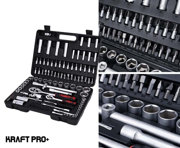 94-Delige Kraft Pro Doppenset - Onmisbare Set Voor Alle Monteurs En Hobbyis ...
