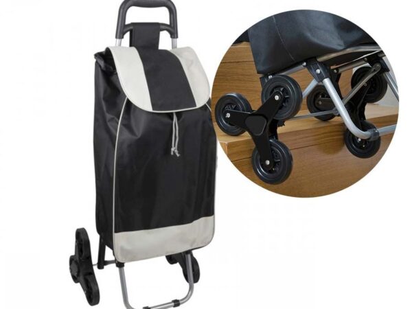 Boodschappentrolley 30L - Met Unieke Wielen Voor Trappen En Drempels! ...