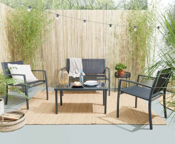 Design Tuinset - Met Bank
