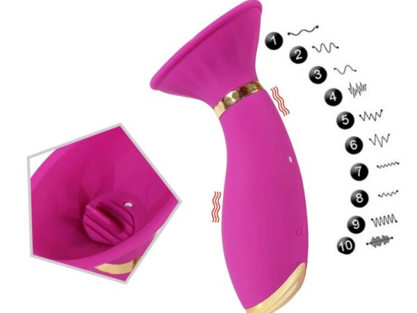 Hismith Luchtdruk Vibrator - Met Likfunctie En Meerdere Standen! ...