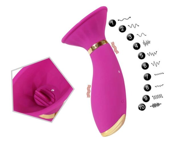 Hismith Luchtdruk Vibrator - Met Likfunctie En Meerdere Standen! ...