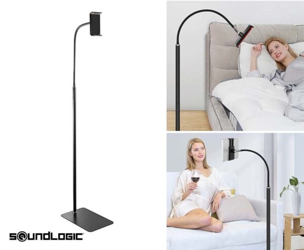 Staande Tablet- En Telefoonhouder - Bekijk Eenvoudig Op De Bank En In Bed! ...