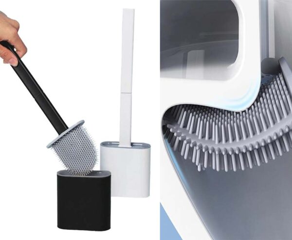 Siliconen Toiletborstel - Hygiënischer En Maakt Beter Schoon! ...