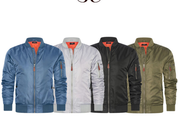 Cappuccino Navy Seal bomber jacket