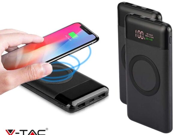 V-Tac VT-3521 Powerbank 10.000 mAh - Vandaag 1+1 GRATIS! ...