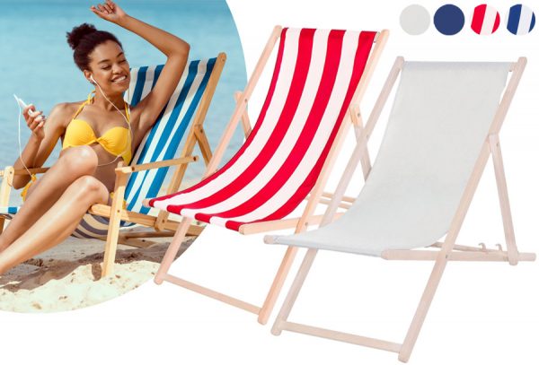 Inklapbare strandstoel nu in de aanbieding