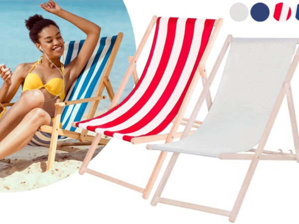 Inklapbare strandstoel nu in de aanbieding