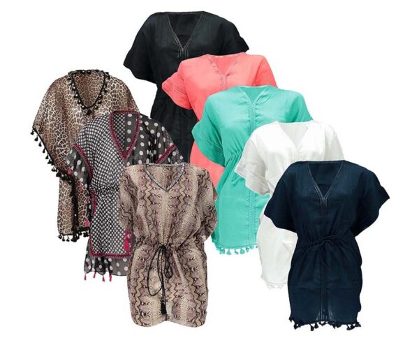 Dames Kaftan Zomerjurk - Verkrijgbaar In 8 Kleuren! ...